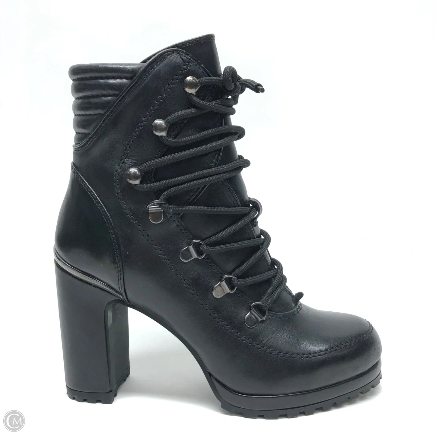 Boots Ankle Heels By Dkny In Black, Size: 8.5