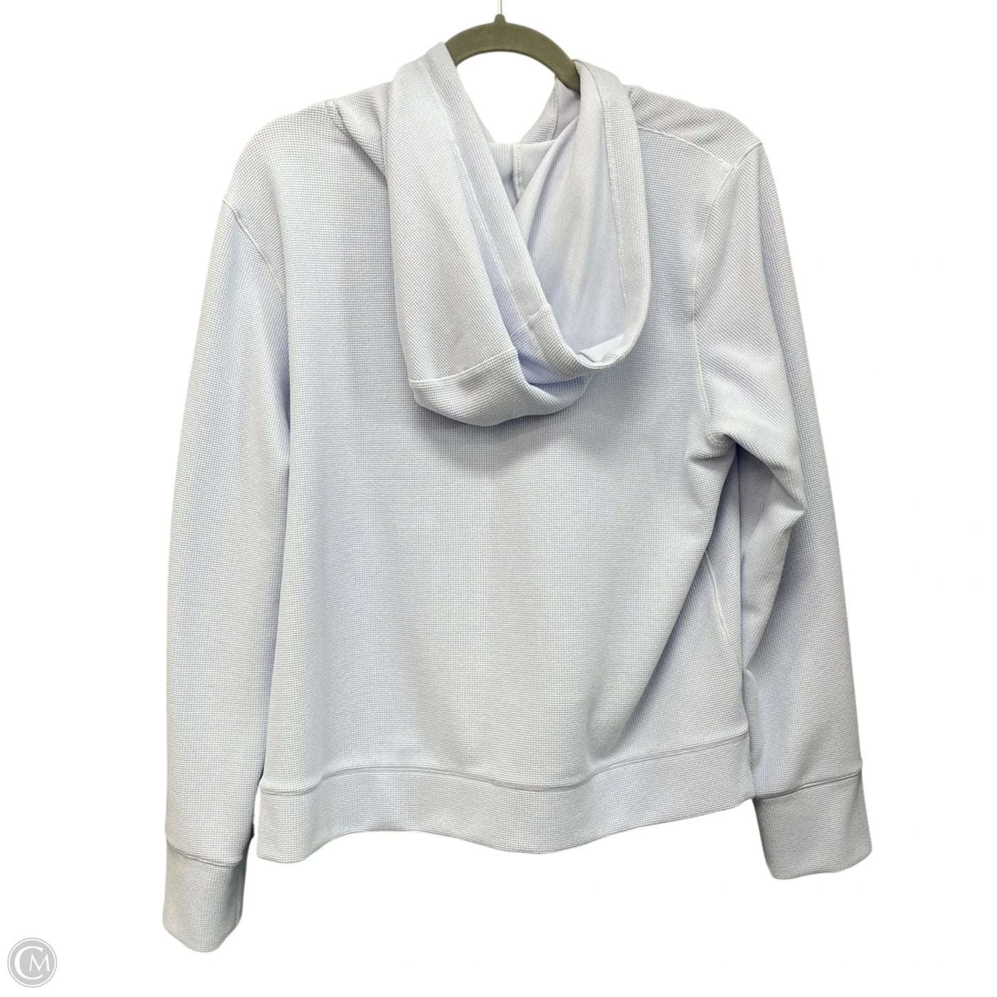 Sweatshirt Hoodie By Dkny In Blue, Size: L