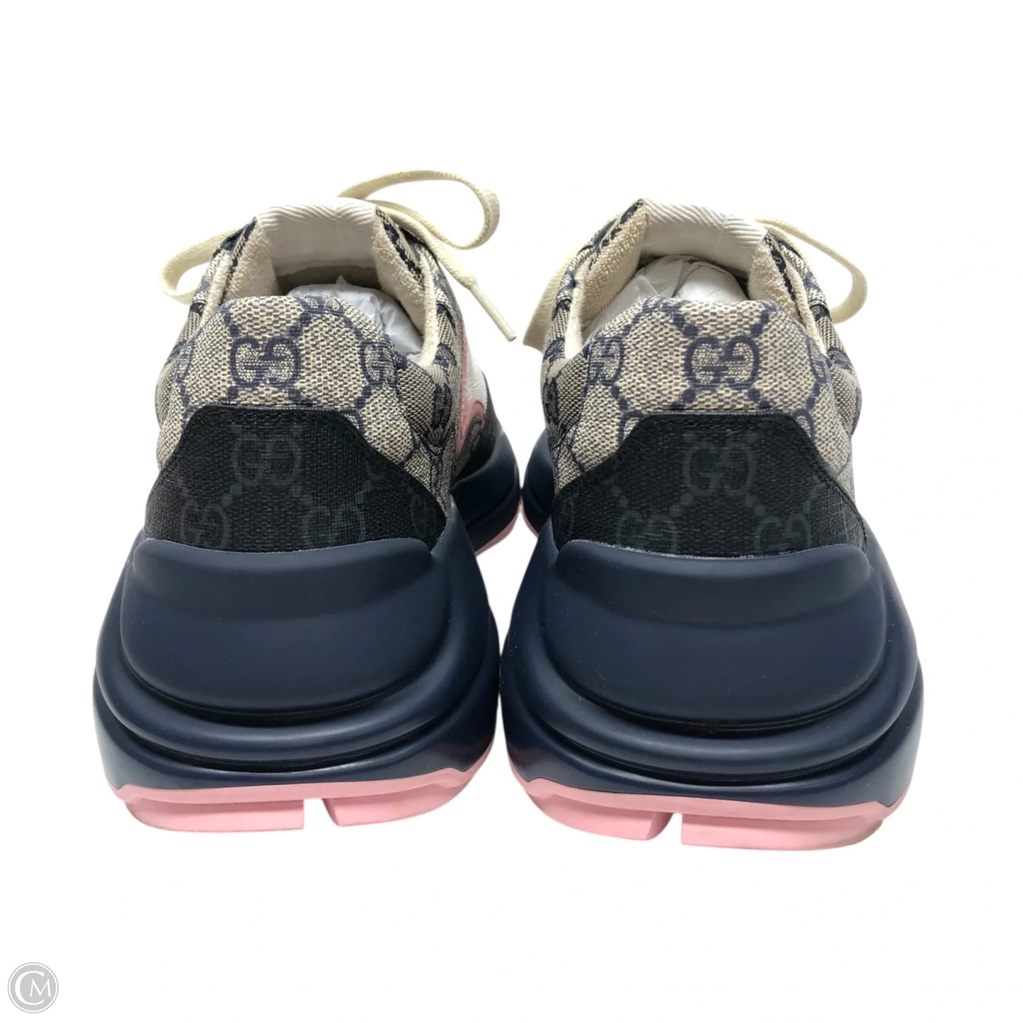 Shoes Luxury Designer By Gucci In Multi-colored, Size: 11