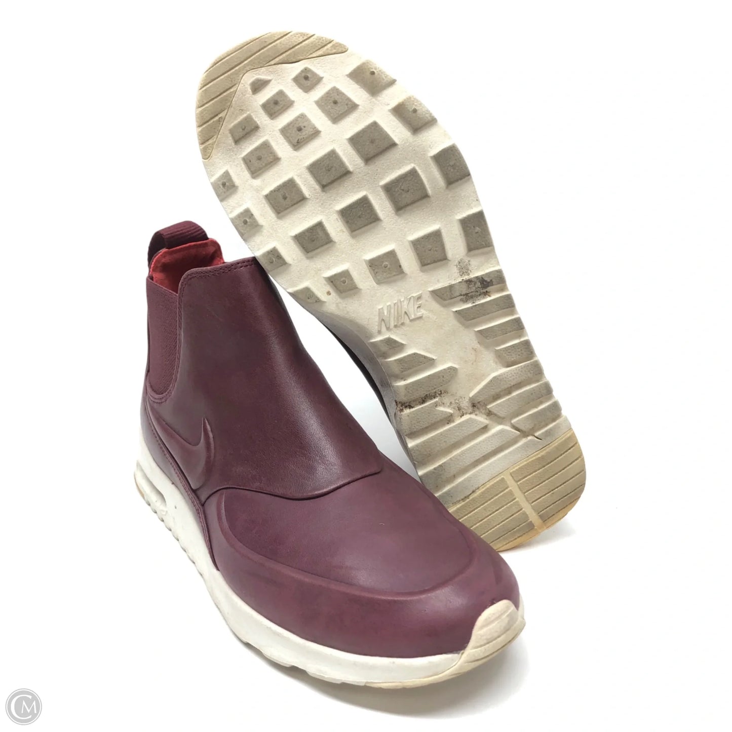 Shoes Sneakers By Nike In Maroon, Size: 7