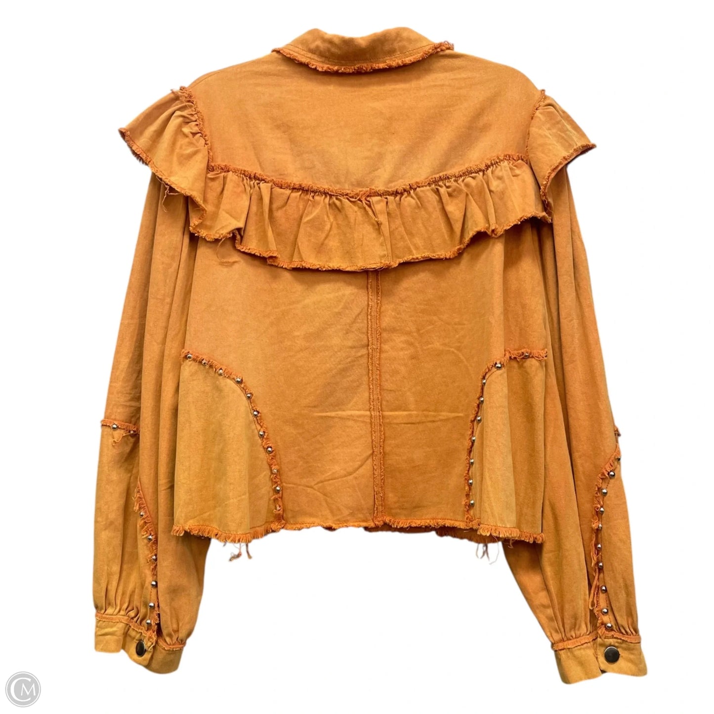 Jacket Other By Pol In Orange, Size: M