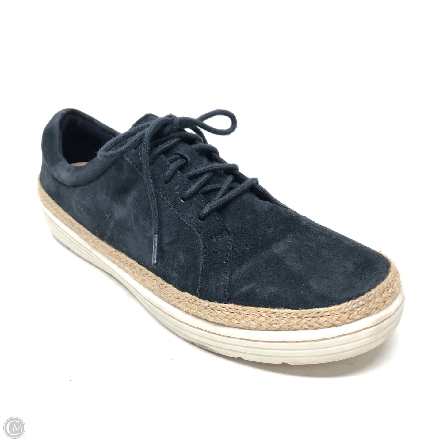 Shoes Sneakers By Clarks In Navy, Size: 8