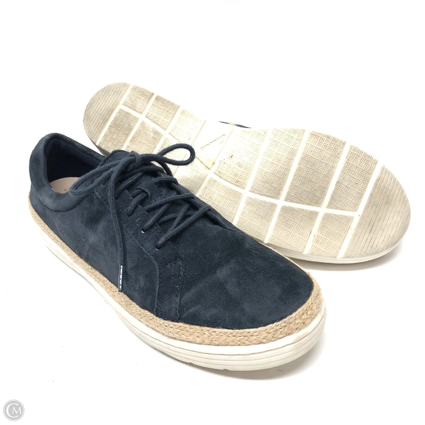 Shoes Sneakers By Clarks In Navy, Size: 8