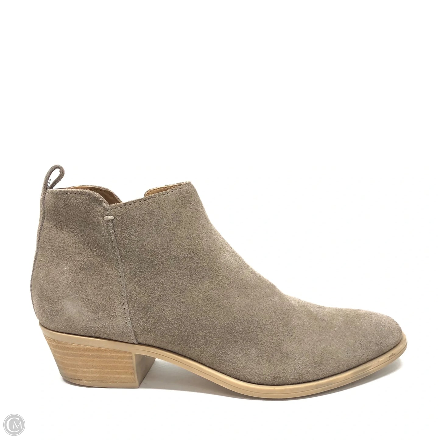 Boots Ankle Heels By Dolce Vita In Taupe, Size: 8