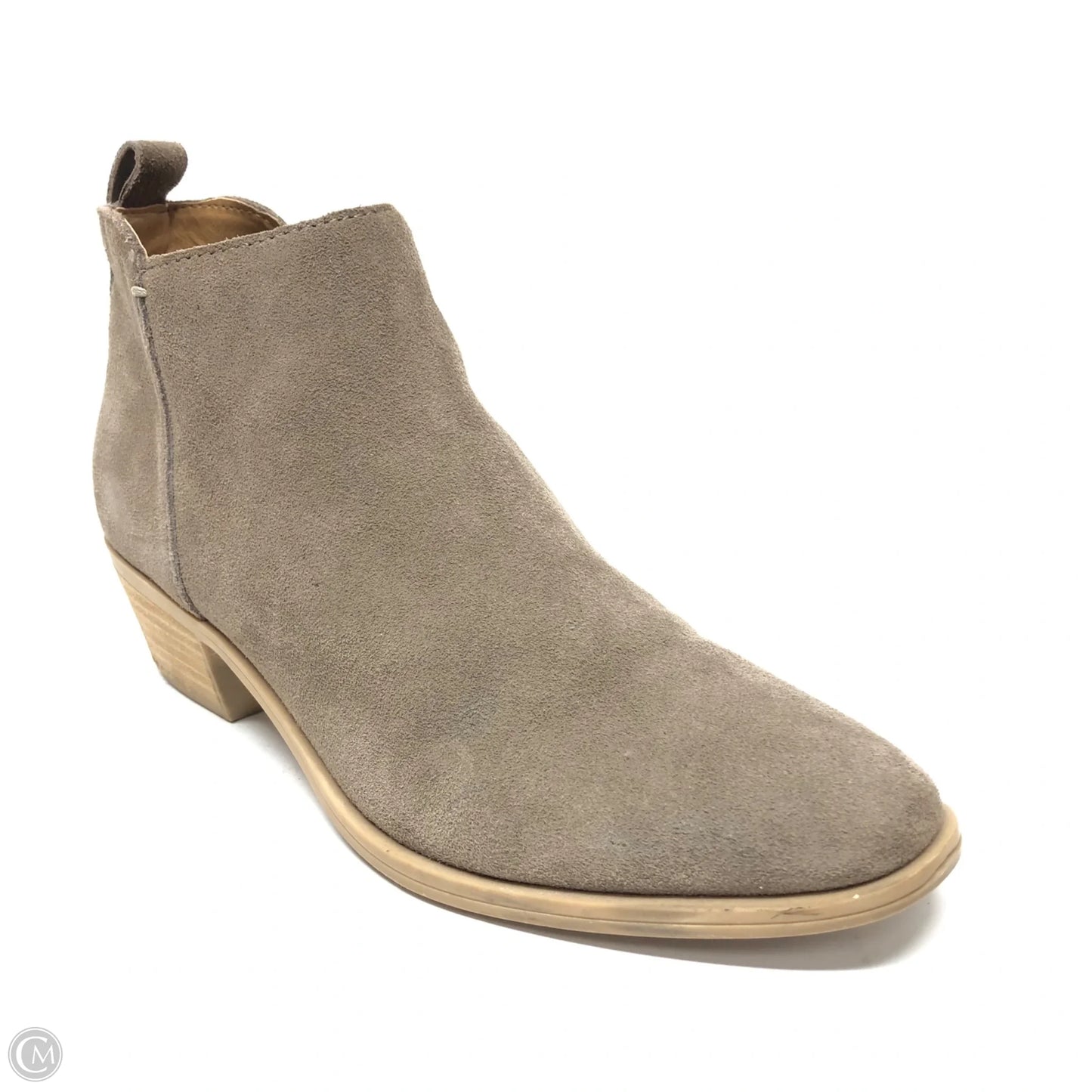 Boots Ankle Heels By Dolce Vita In Taupe, Size: 8