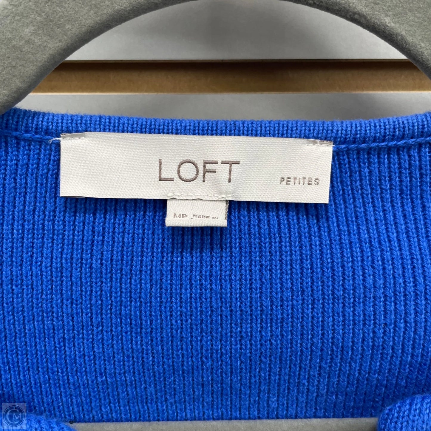 Sweater By Loft In Blue, Size: Mp