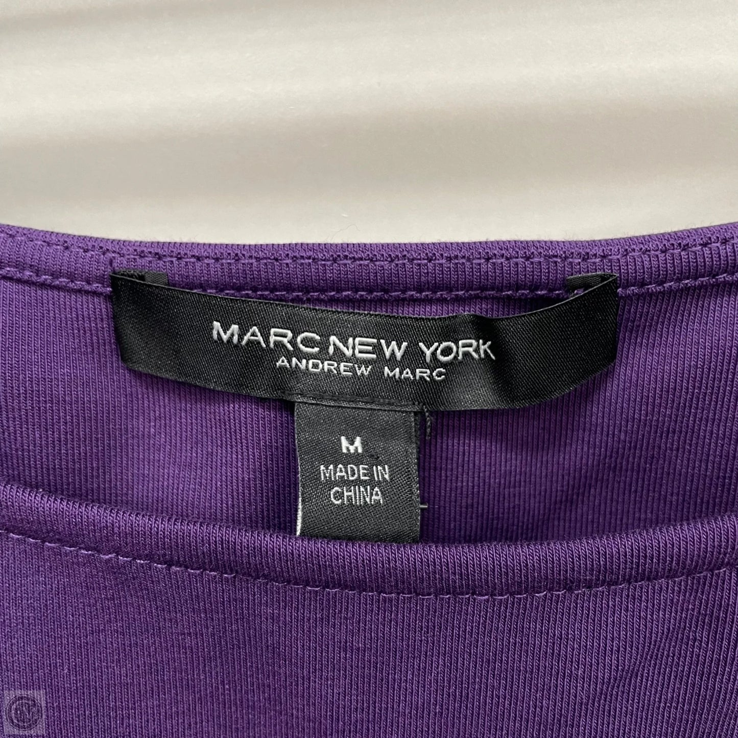 Blouse Long Sleeve By Marc New York In Purple, Size: M