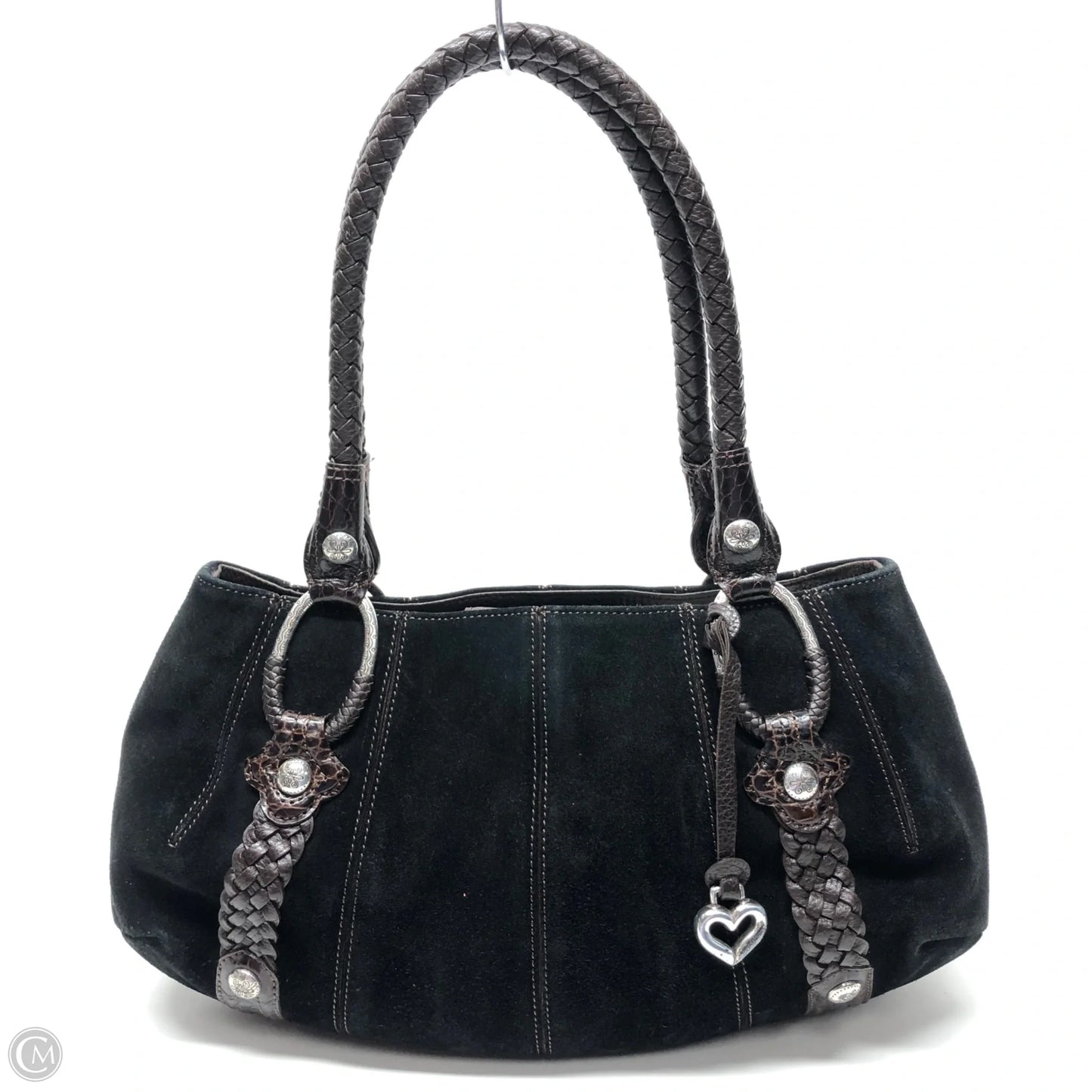 Handbag Leather By Brighton, Size: Medium