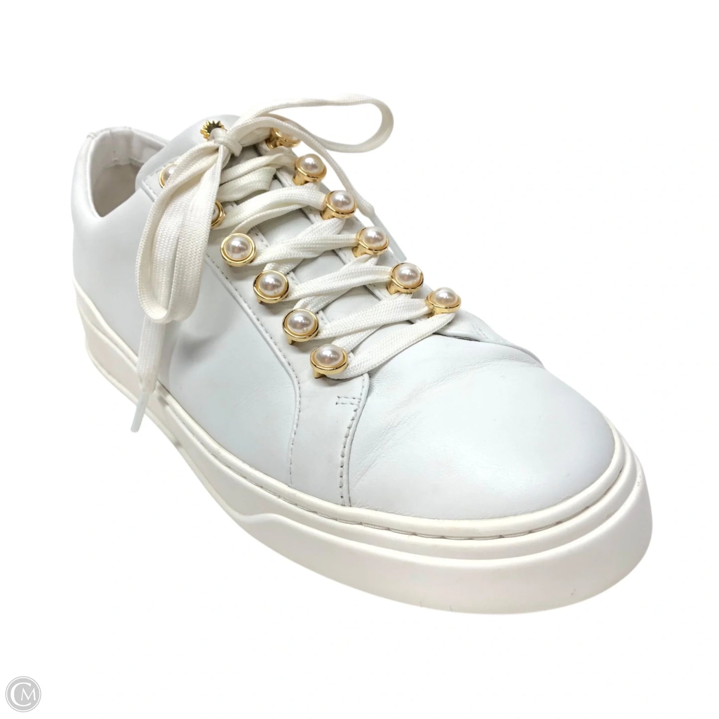 Shoes Designer By Stuart Weitzman In White, Size: 10