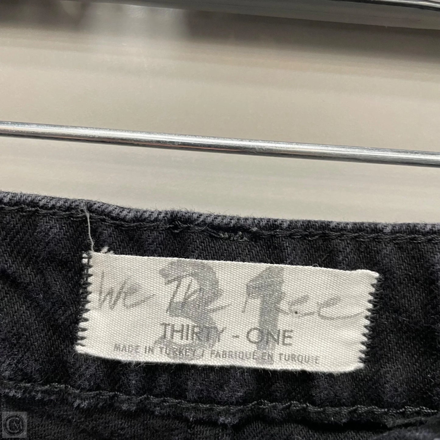 Jeans Straight By We The Free In Black, Size: 12