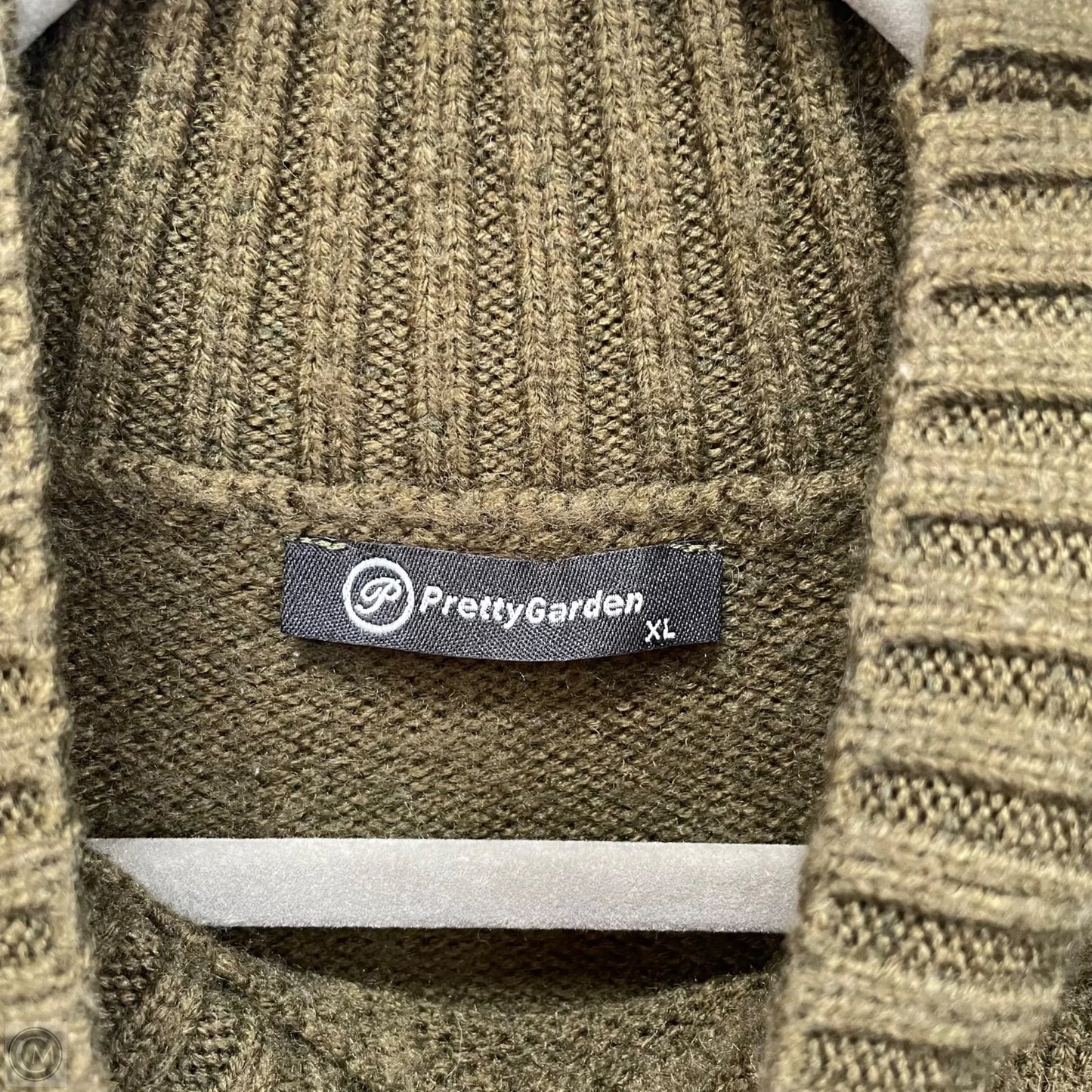 Sweater By Prettygarden In Black & Green, Size: Xl