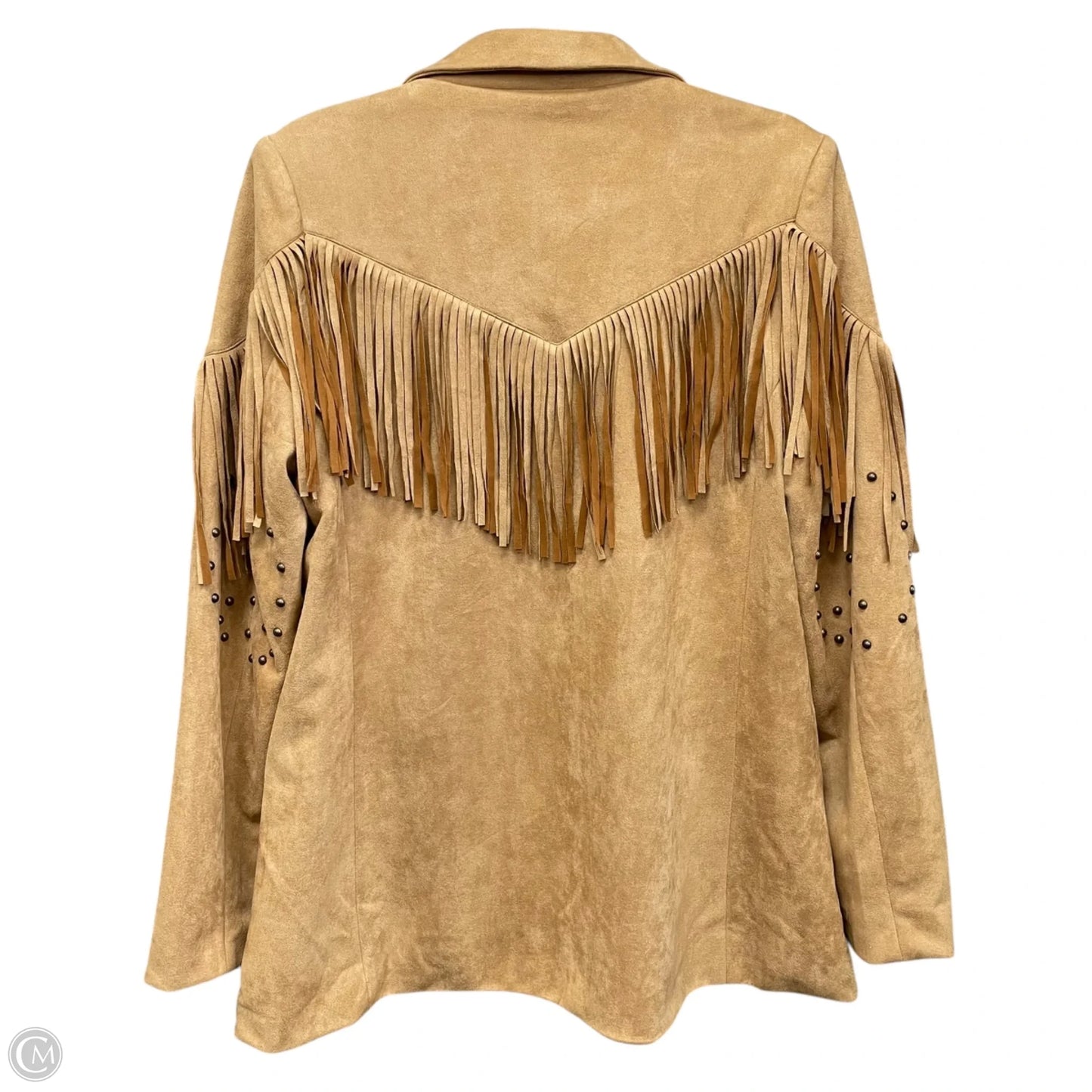 Blazer By Blue B In Tan, Size: L