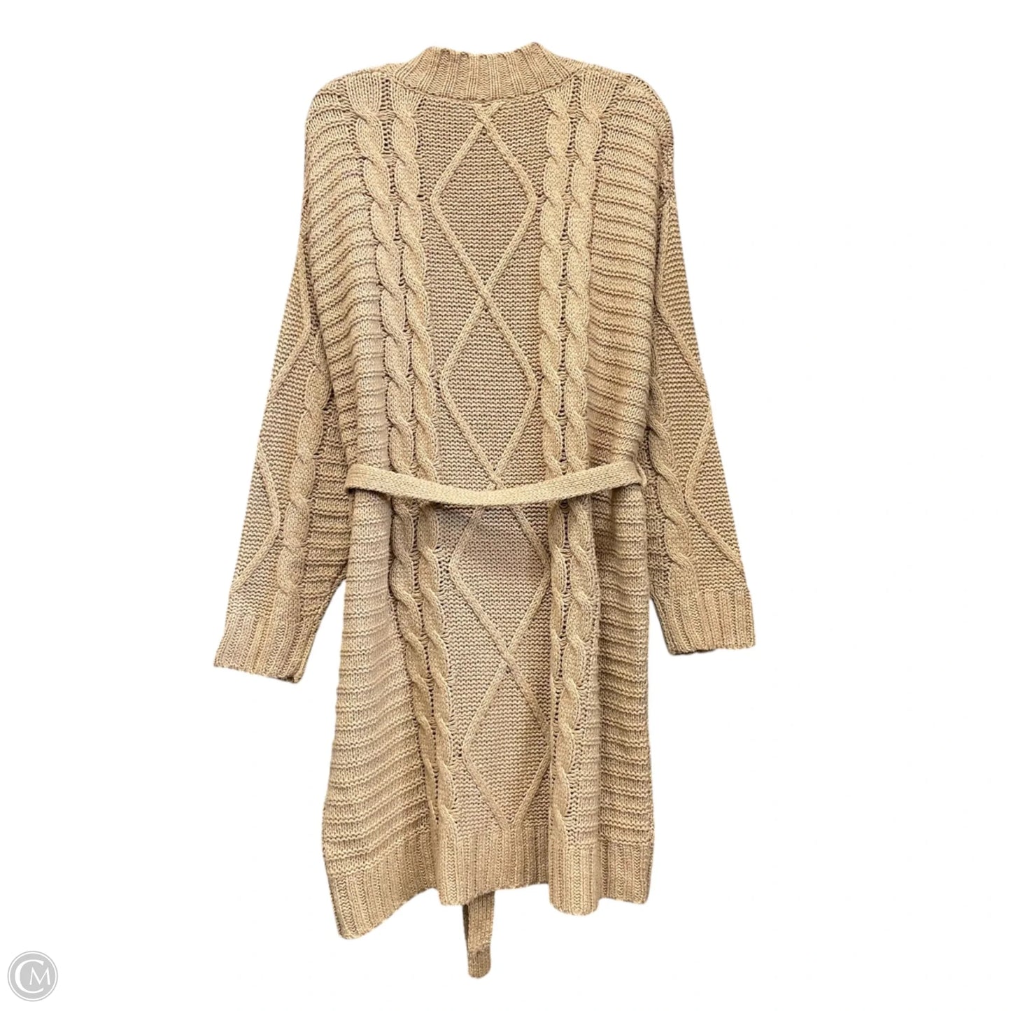 Dress Sweater By Amadi In Tan, Size: 1x