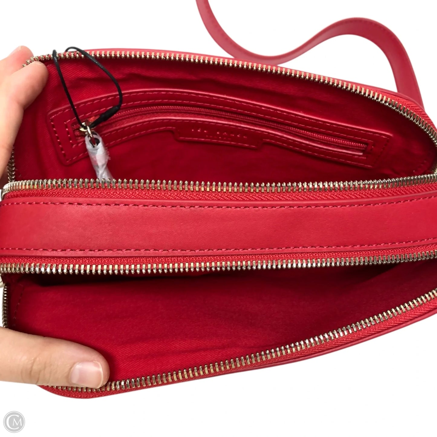 Crossbody Leather By Ted Baker, Size: Small