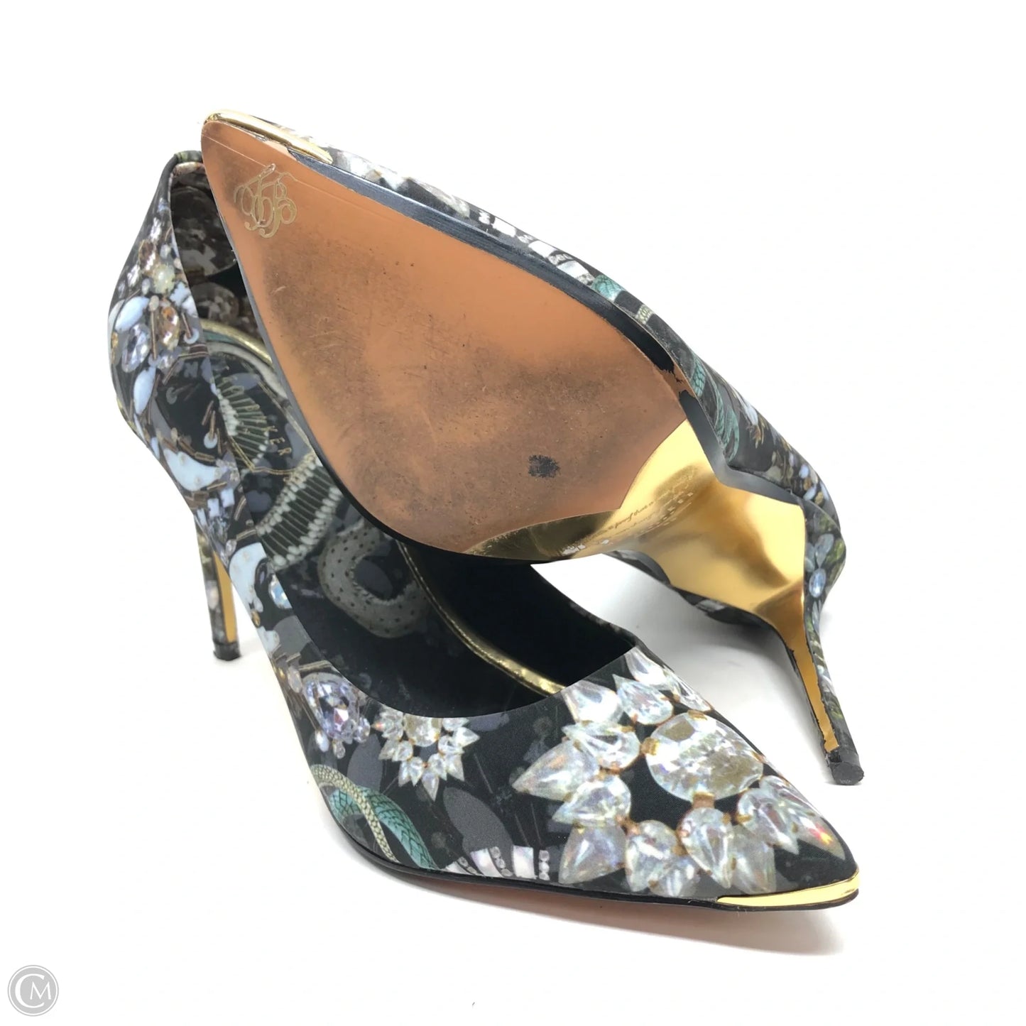 Shoes Heels Block By Ted Baker In Multi-colored, Size: 8.5