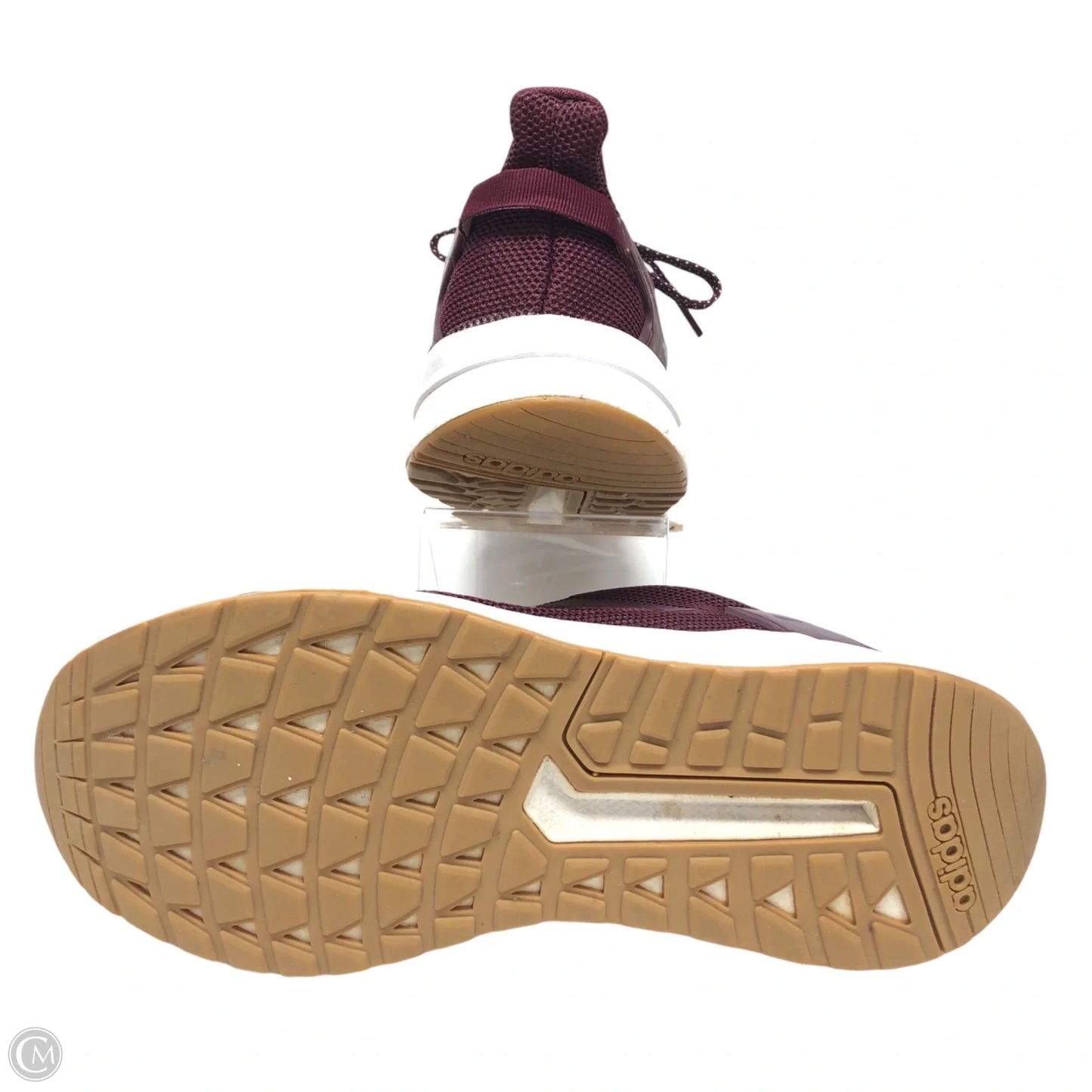 Shoes Athletic By Adidas In Maroon, Size: 10