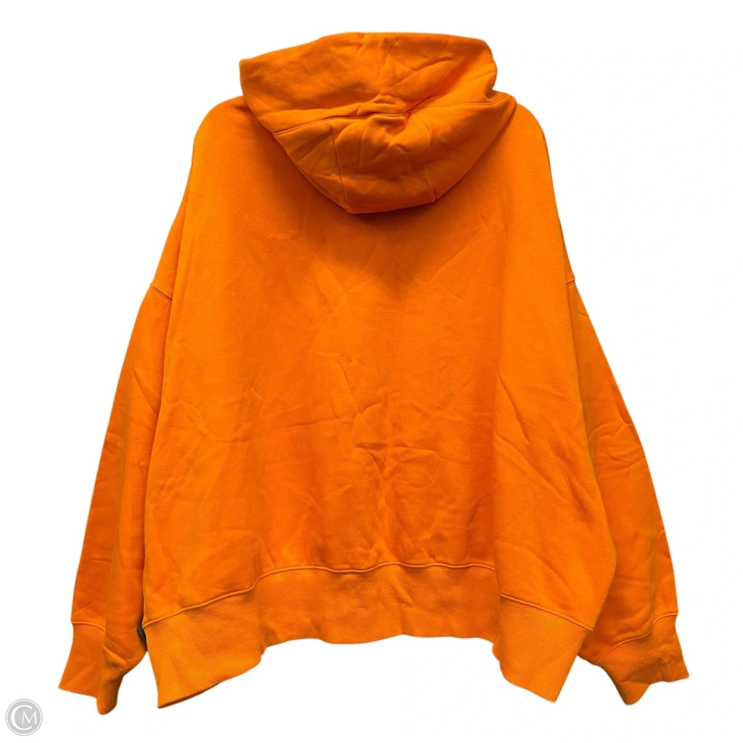 Sweatshirt Hoodie By Nike Apparel In Orange, Size: Xl