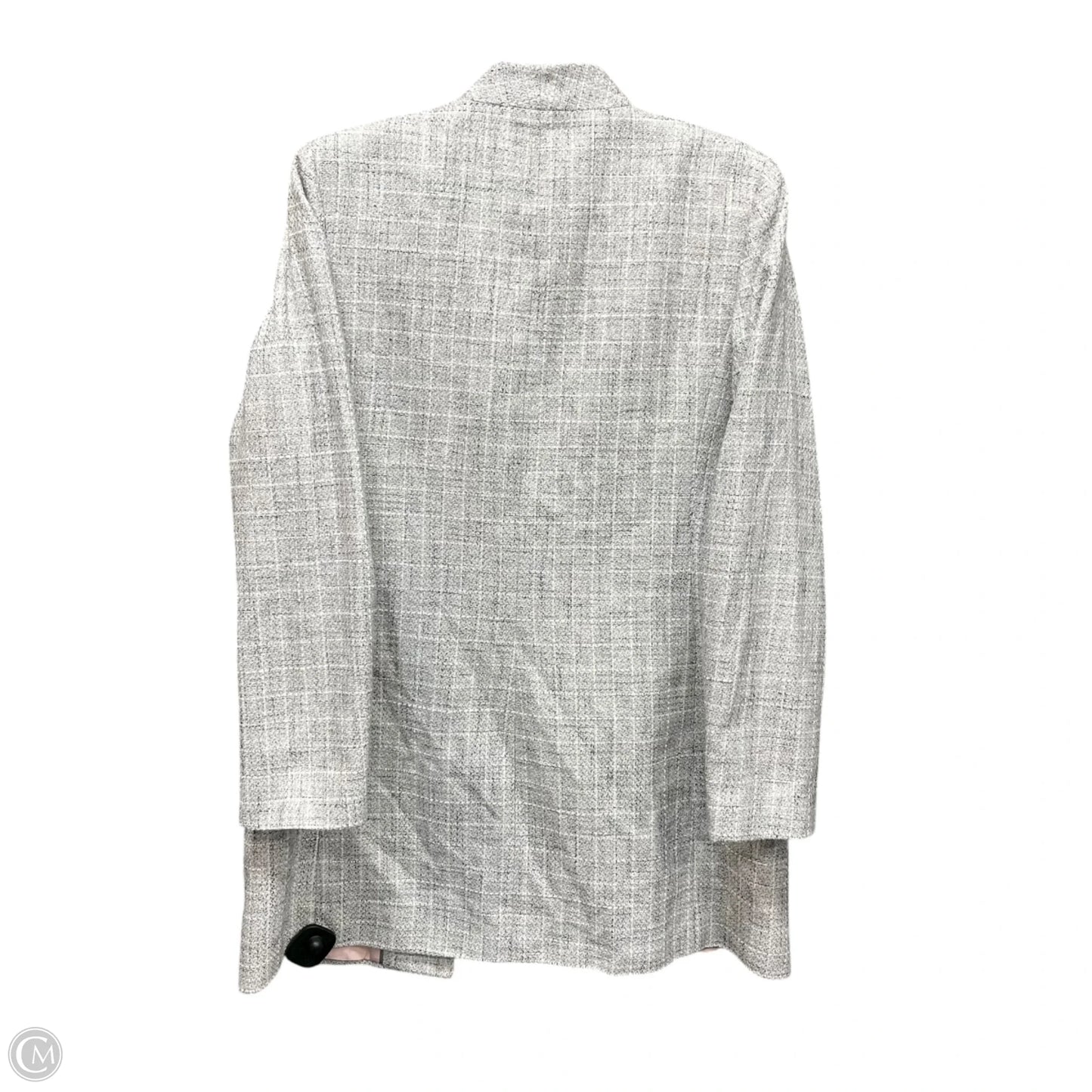 Blazer By Calvin Klein In Grey, Size: 12