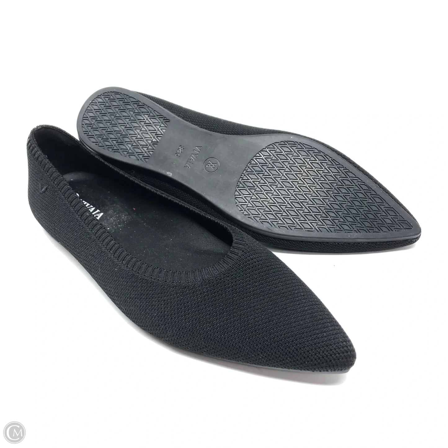 Shoes Flats By Vivaia In Black, Size: 8