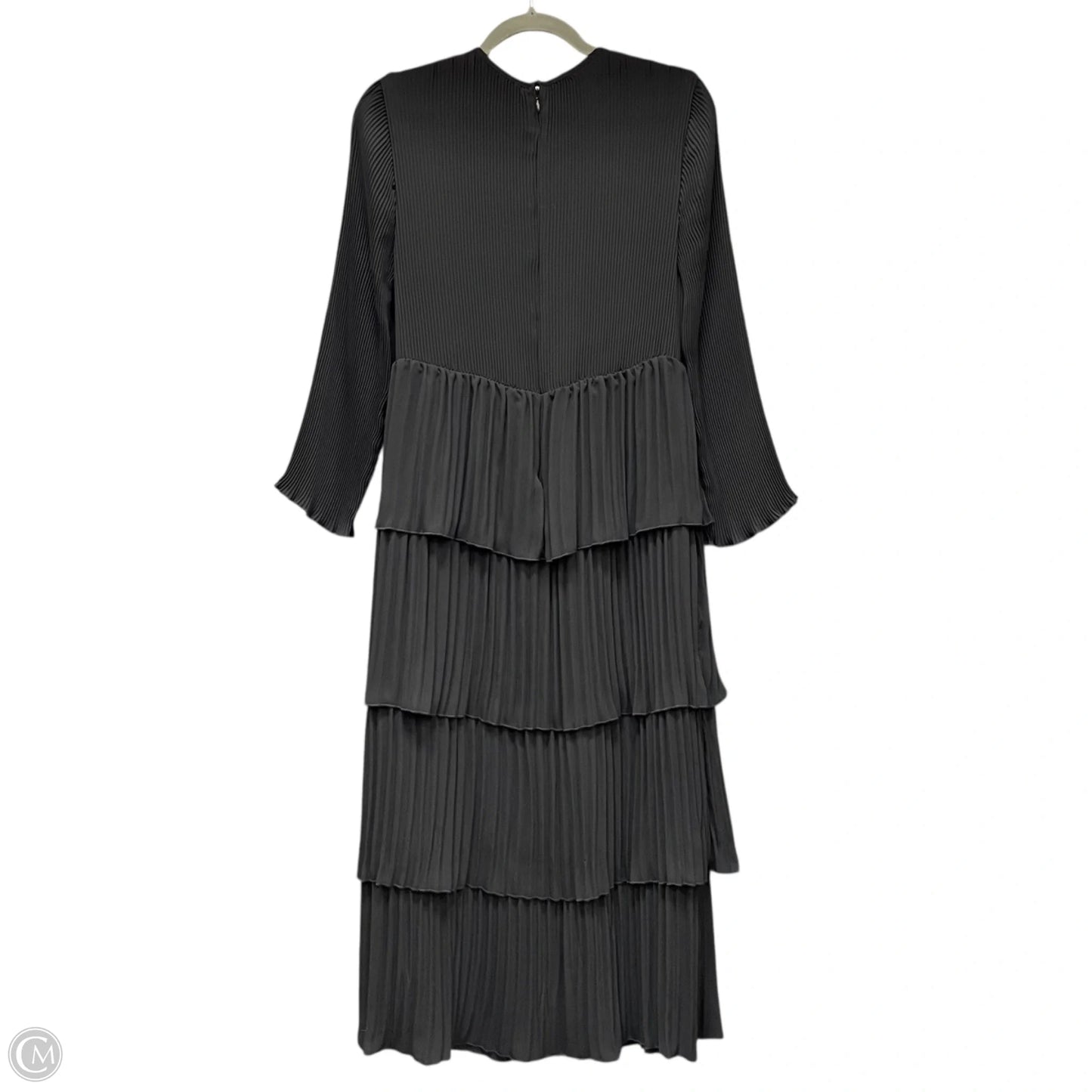 Dress Casual Maxi By Chicos In Black, Size: 4
