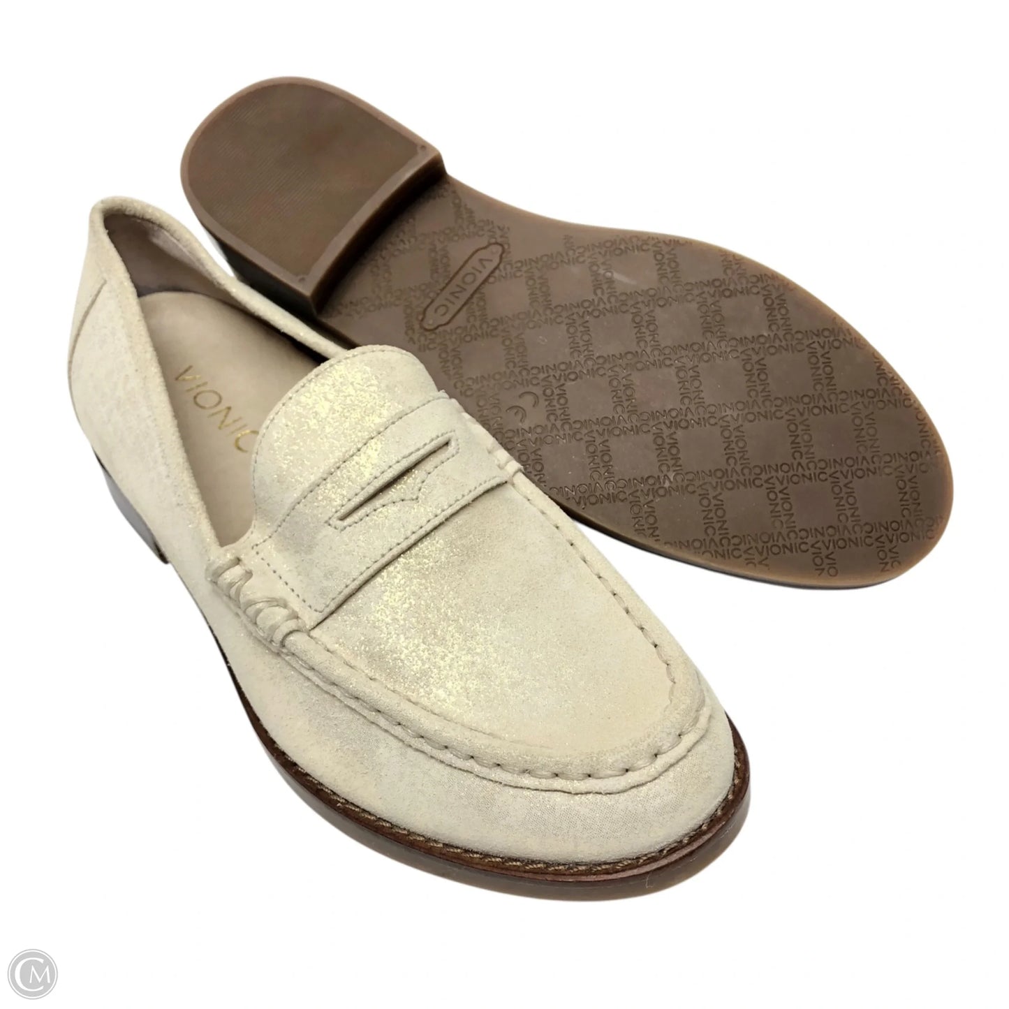 Shoes Flats By Vionic In Gold, Size: 7