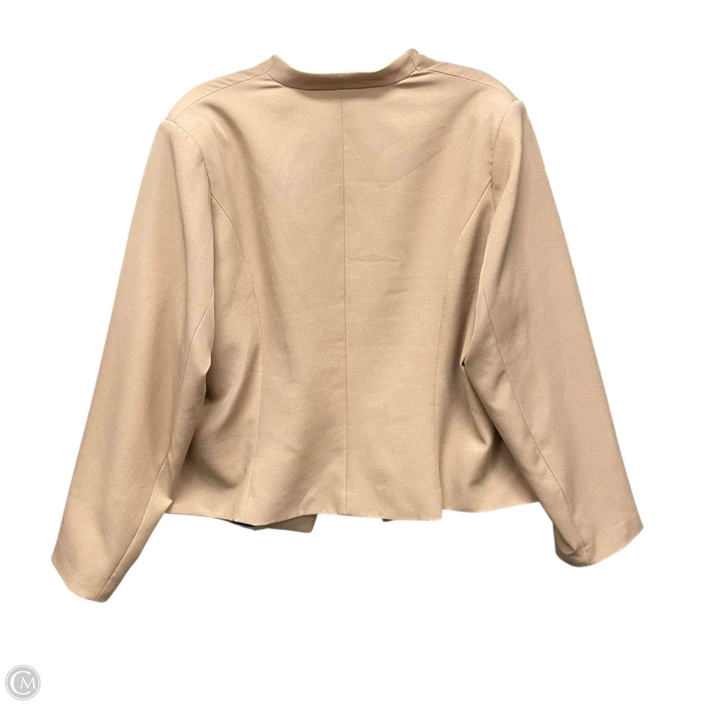 Blazer By City Chic In Tan, Size: 20