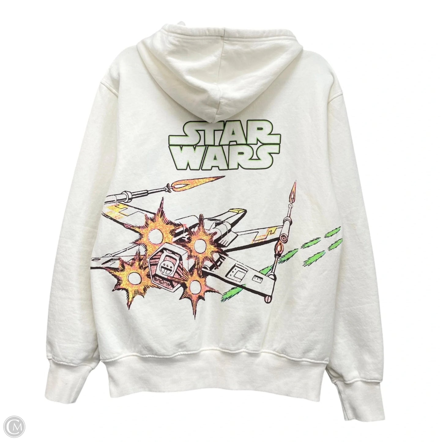 Sweatshirt Hoodie By Disney In Multi-colored, Size: M