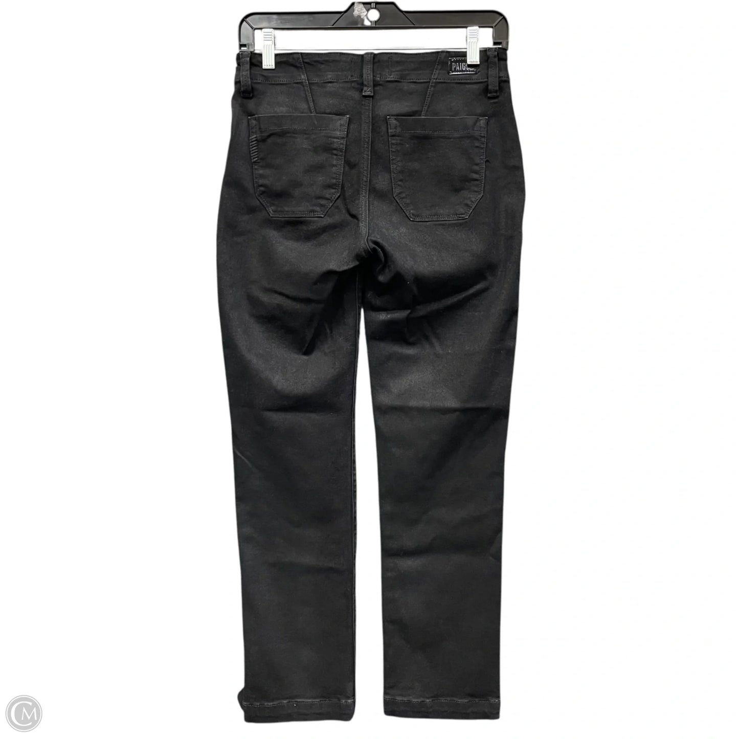 Jeans Skinny By Paige In Black, Size: 0