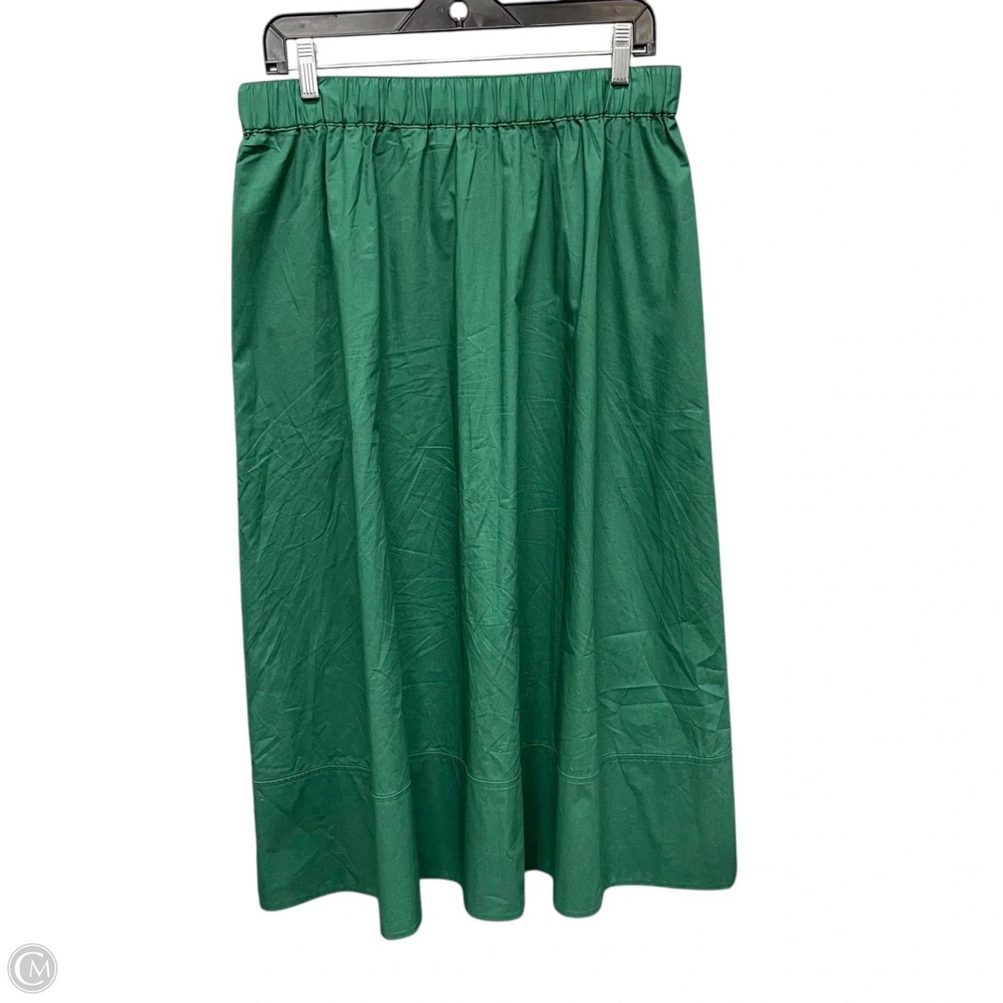Skirt Midi By Talbots In Green, Size: M