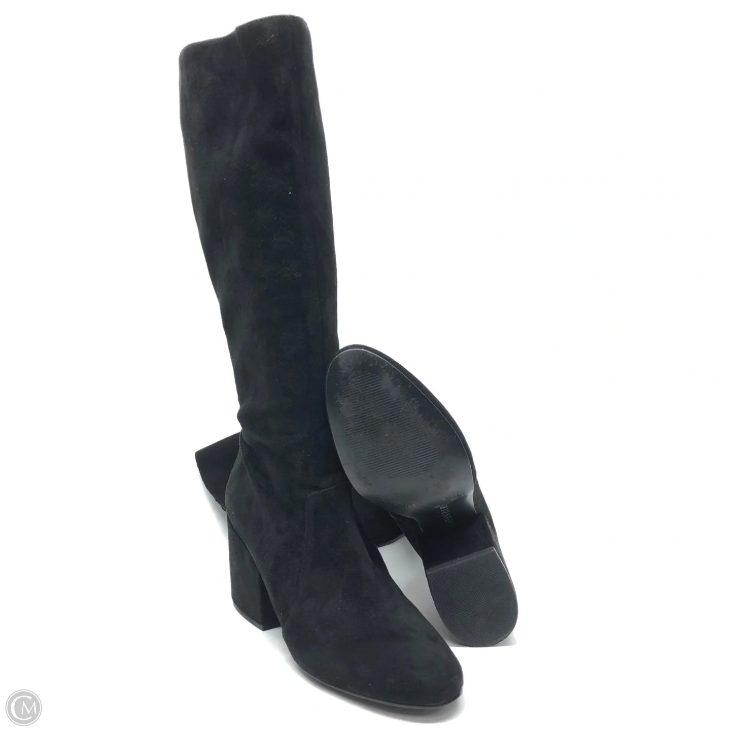 Boots Ankle Heels By Cmc In Black, Size: 9.5