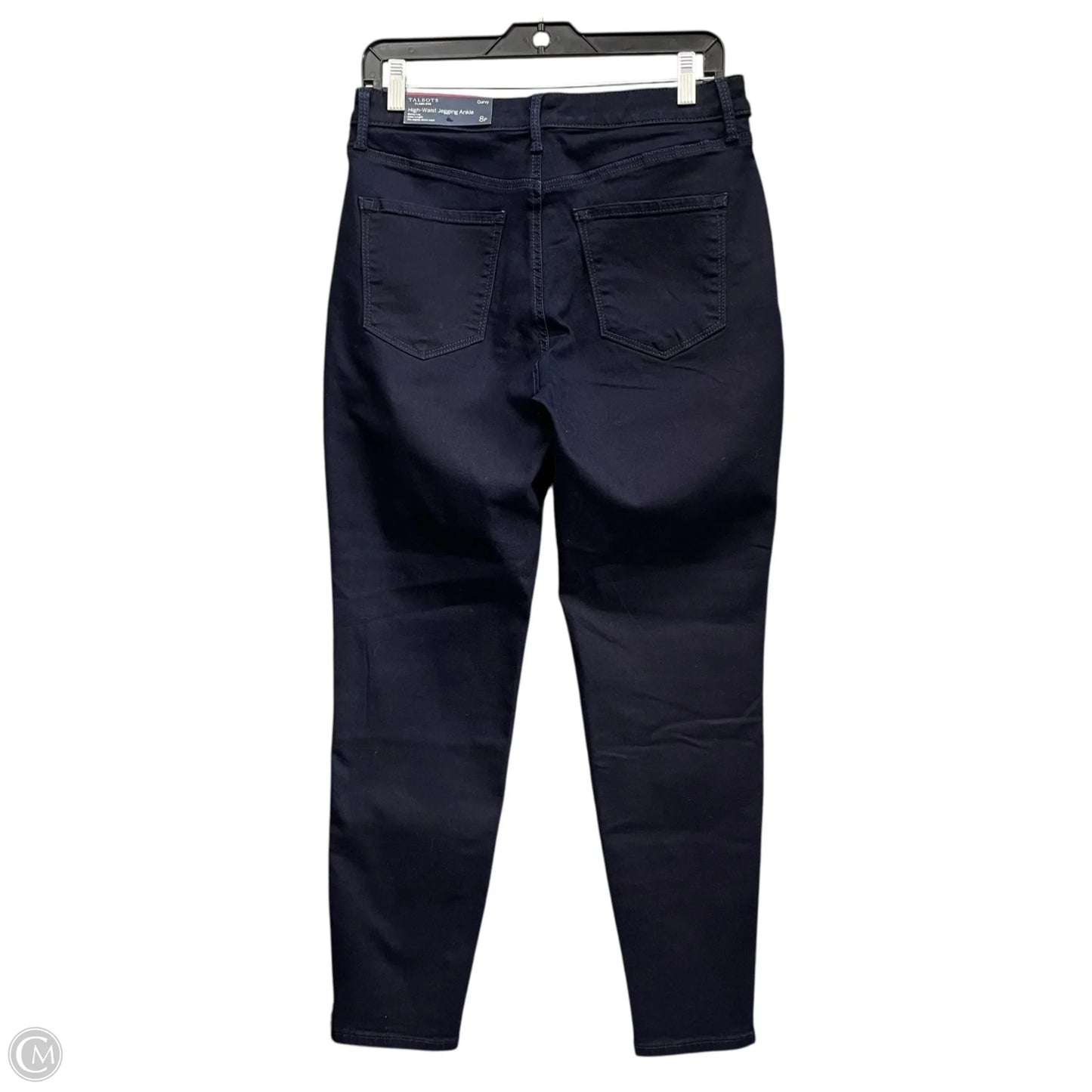 Jeans Skinny By Talbots In Blue Denim, Size: 8p