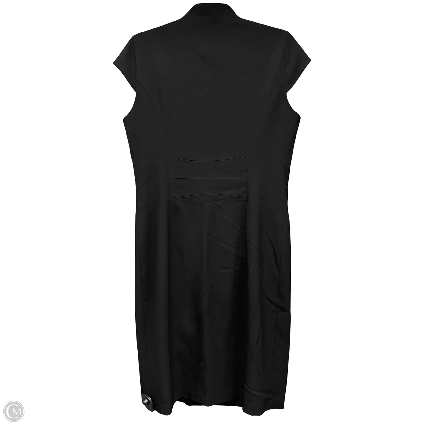 Dress Work By Calvin Klein In Black, Size: 10