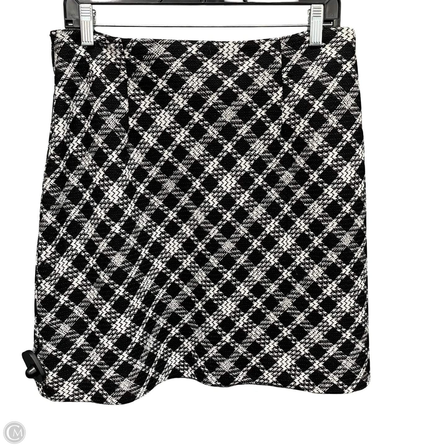 Skirt Designer By Karl Lagerfeld In Black & White, Size: 8