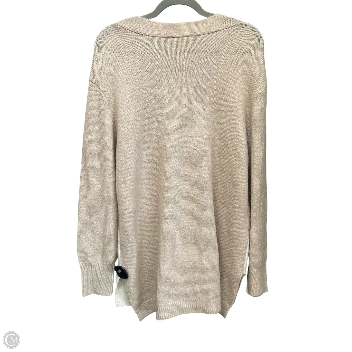 Sweater Cardigan By Bb Dakota In Beige, Size: Xxl