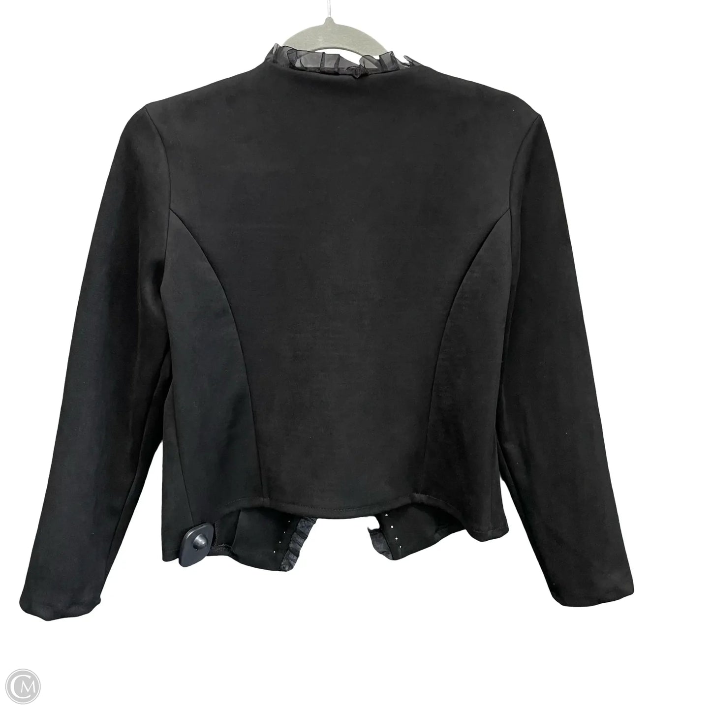 Blazer By Clothes Mentor In Black, Size: S