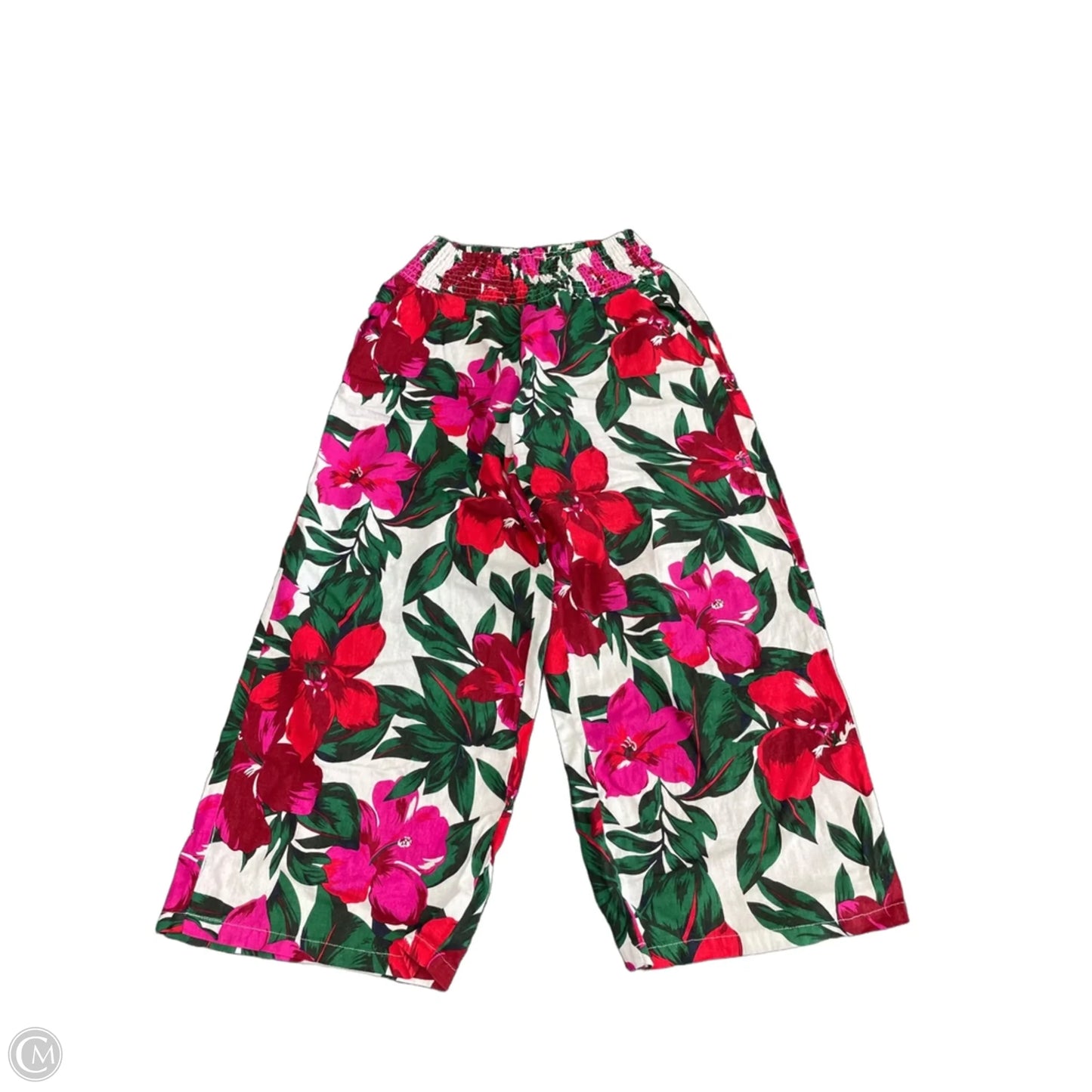 Pants Wide Leg By Tahari In Floral Print, Size: M