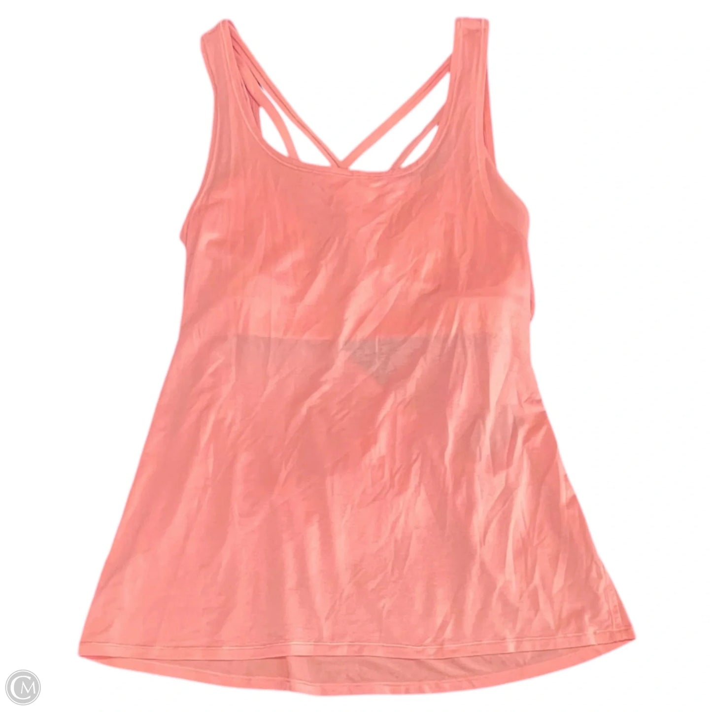Athletic Tank Top By Lululemon In Orange, Size: 6