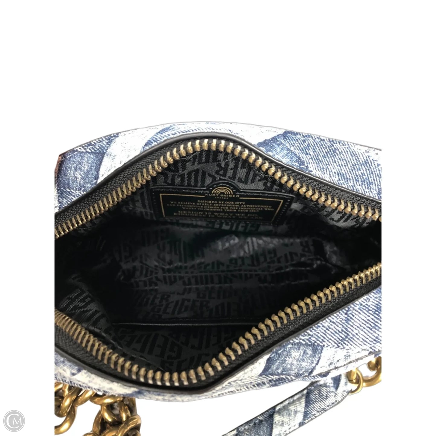 Crossbody Designer By Kurt Geiger, Size: Small