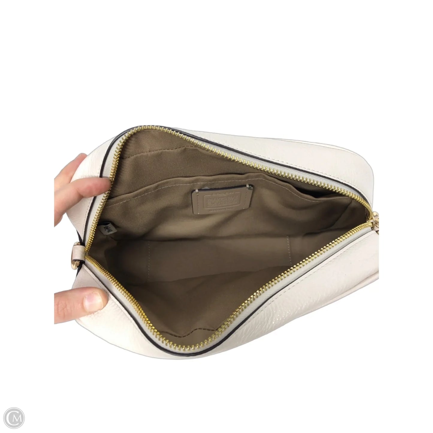 Crossbody Designer By Coach, Size: Medium