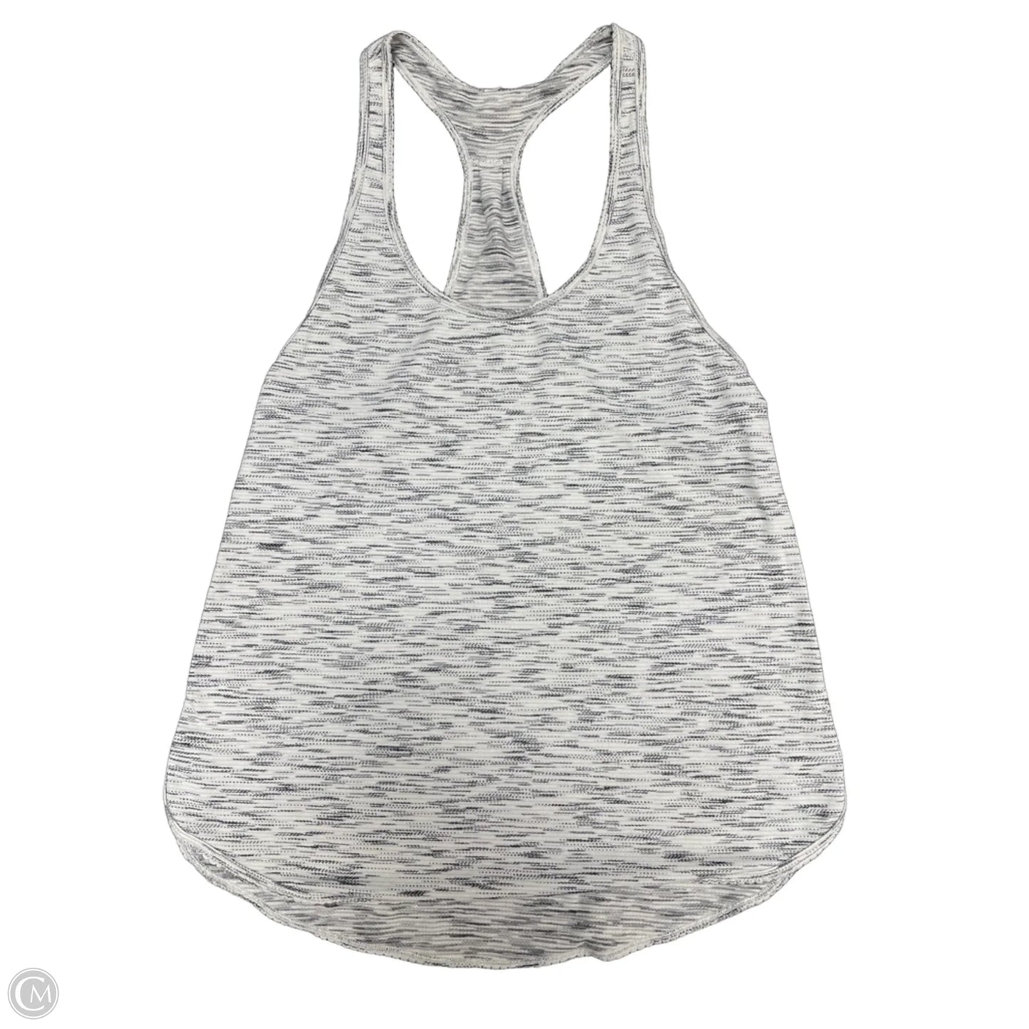Athletic Tank Top By Lululemon In Grey, Size: M
