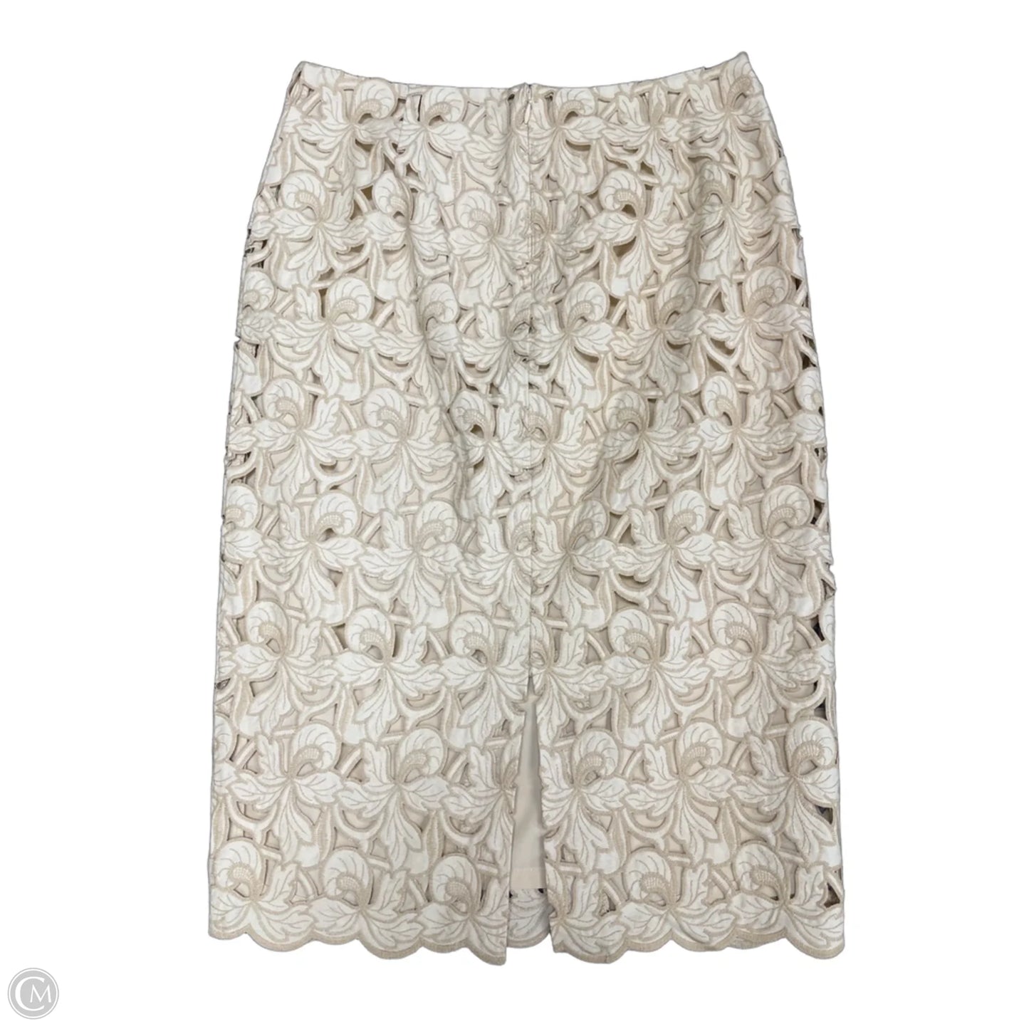 Skirt Midi By Antonio Melani In Beige, Size: 6
