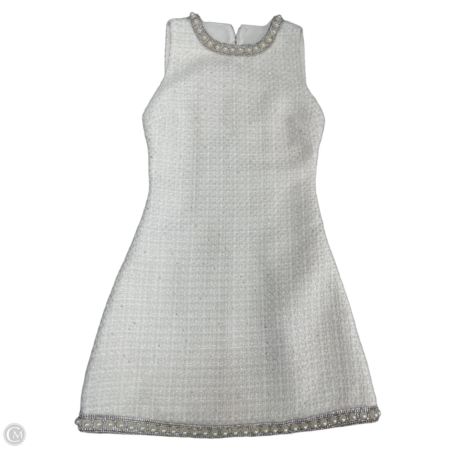 Dress Designer By Alice + Olivia In Cream, Size: 6