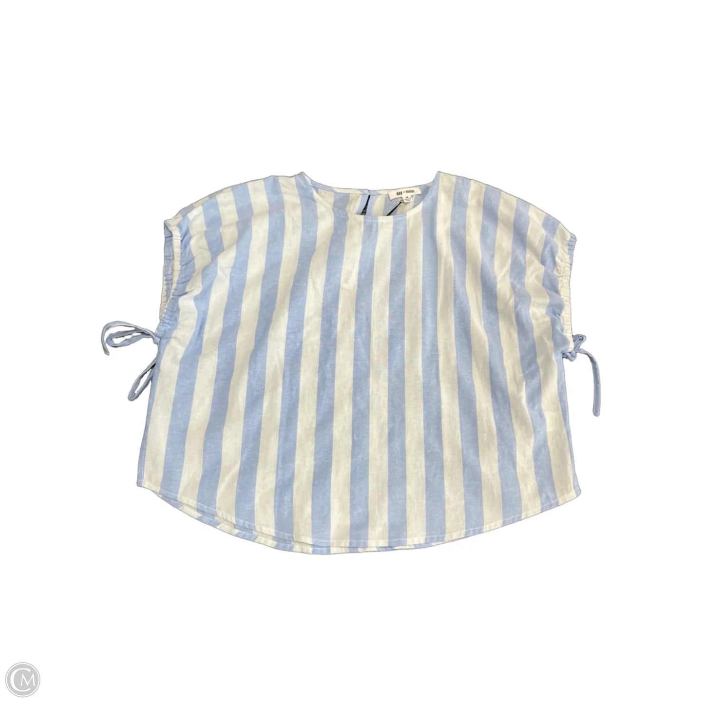 Shorts Set By Day + Moon In Blue & White, Size: M