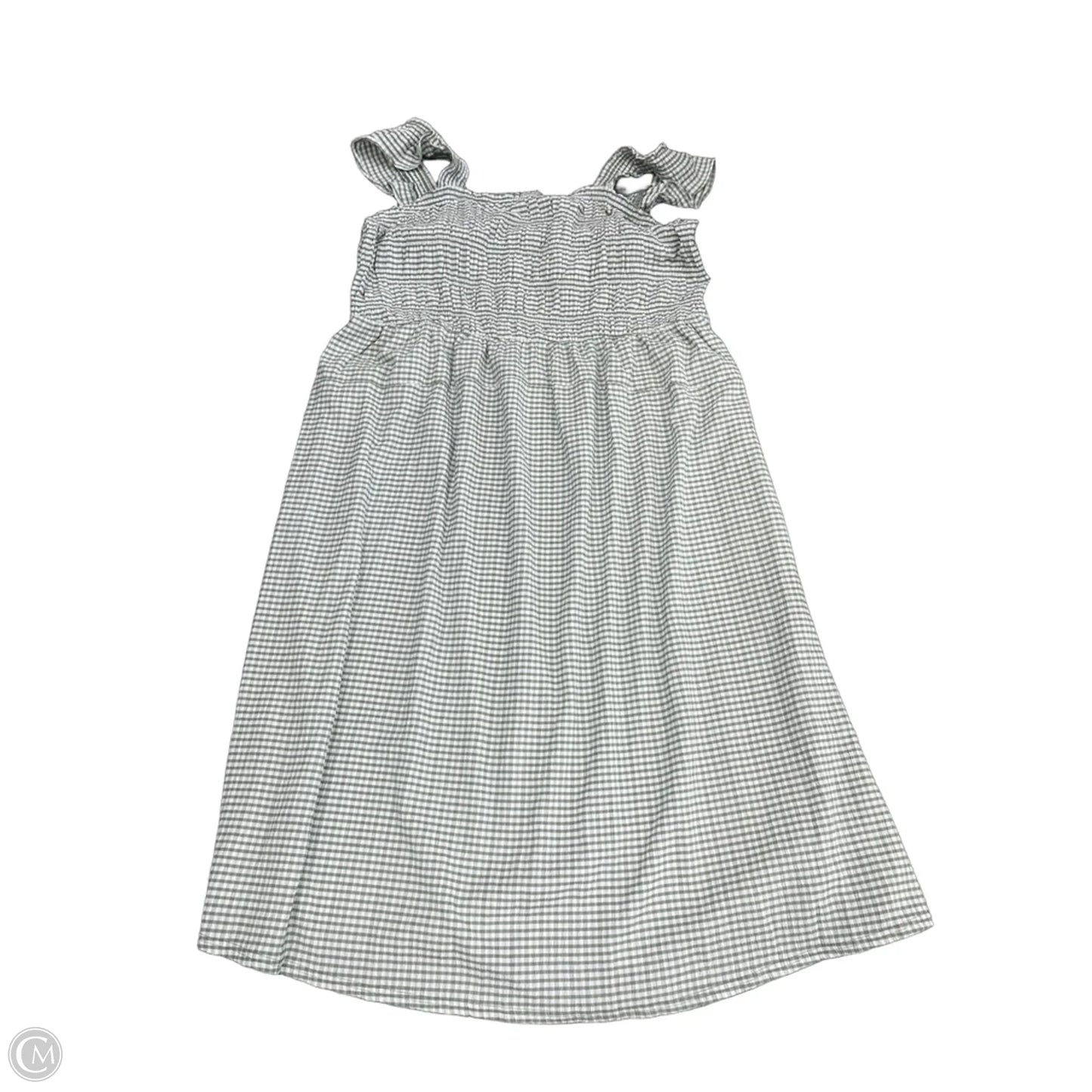 Dress Casual Short By Old Navy In Green & White, Size: 3x