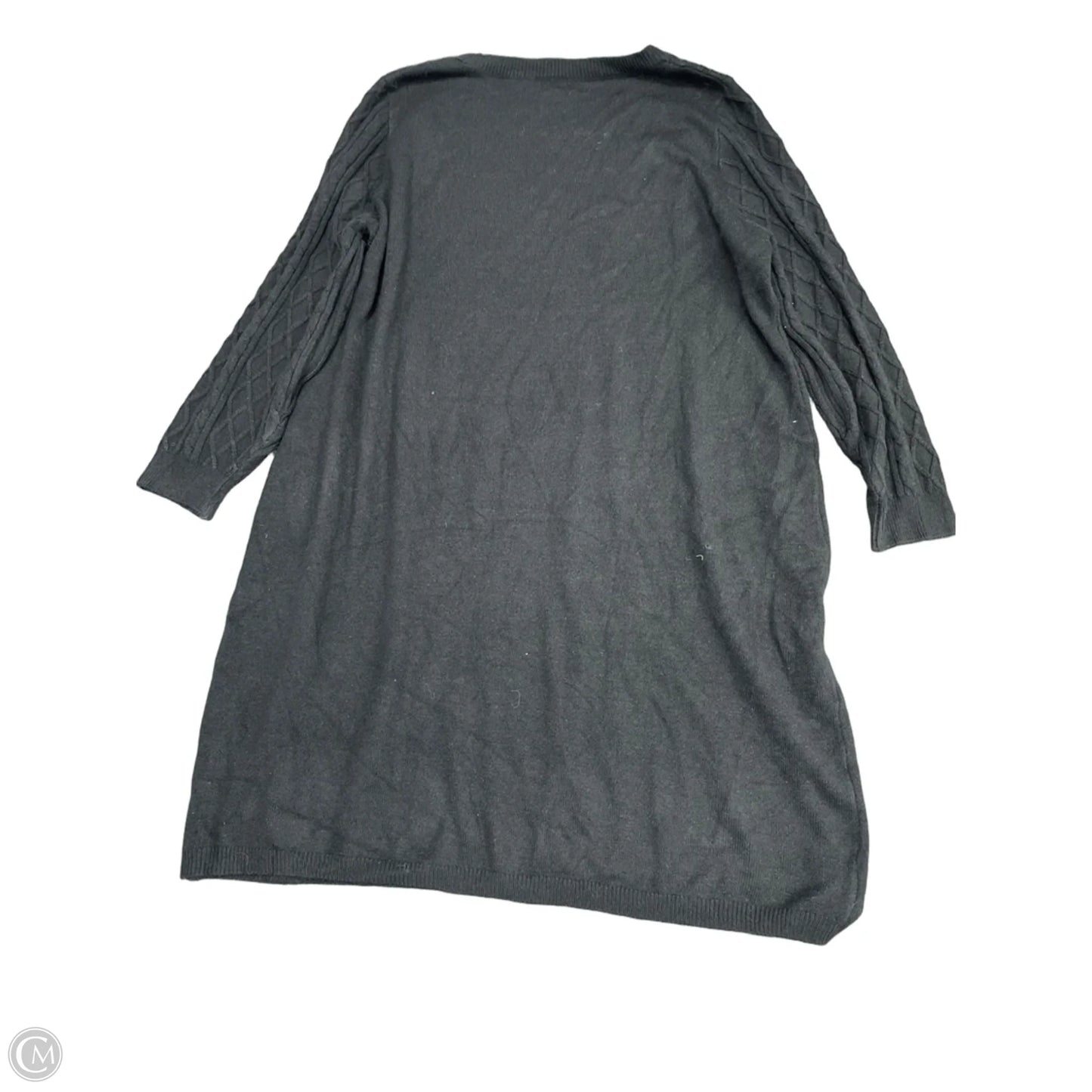 Dress Sweater By Cato In Black, Size: 24