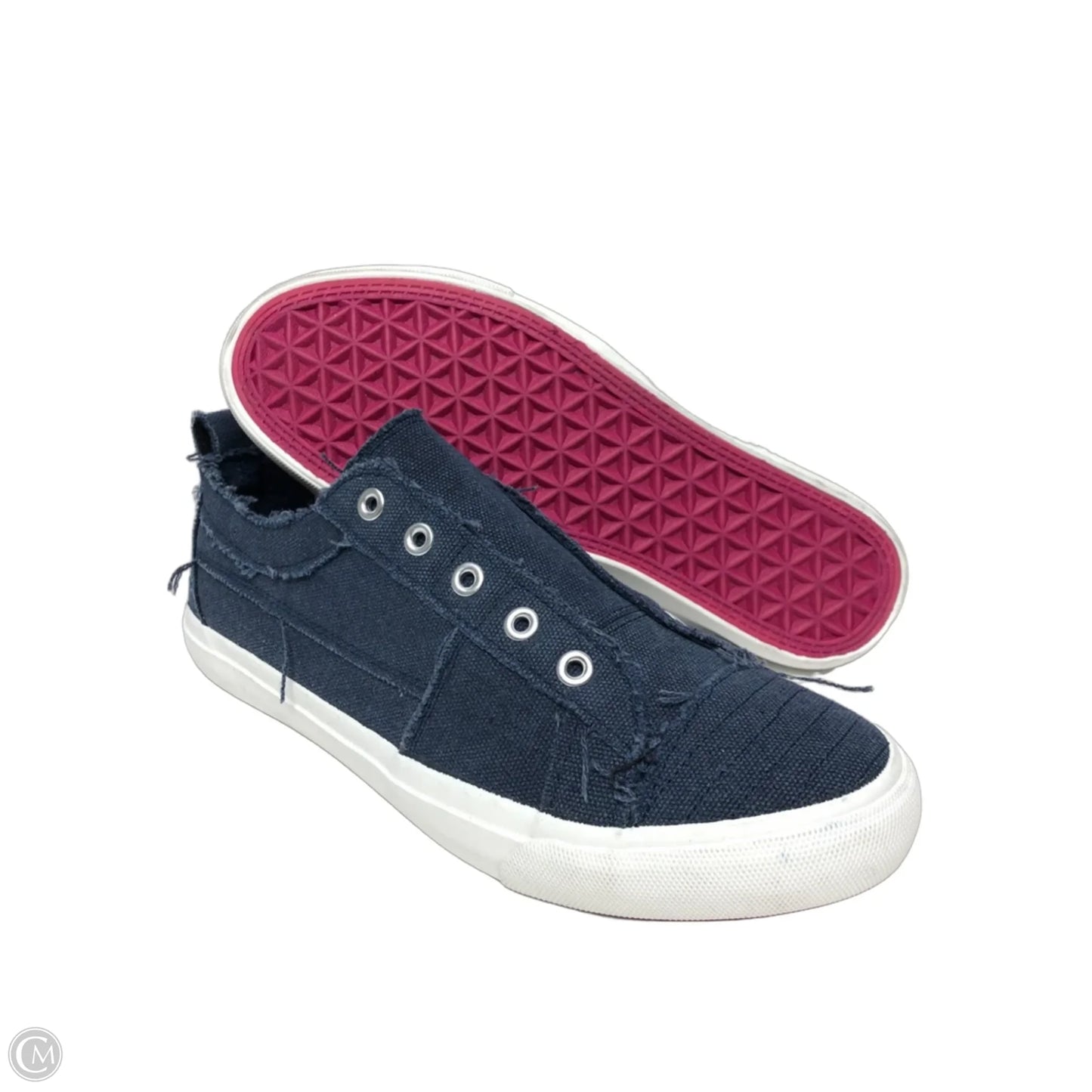 Shoes Sneakers By Corkys In Blue, Size: 9