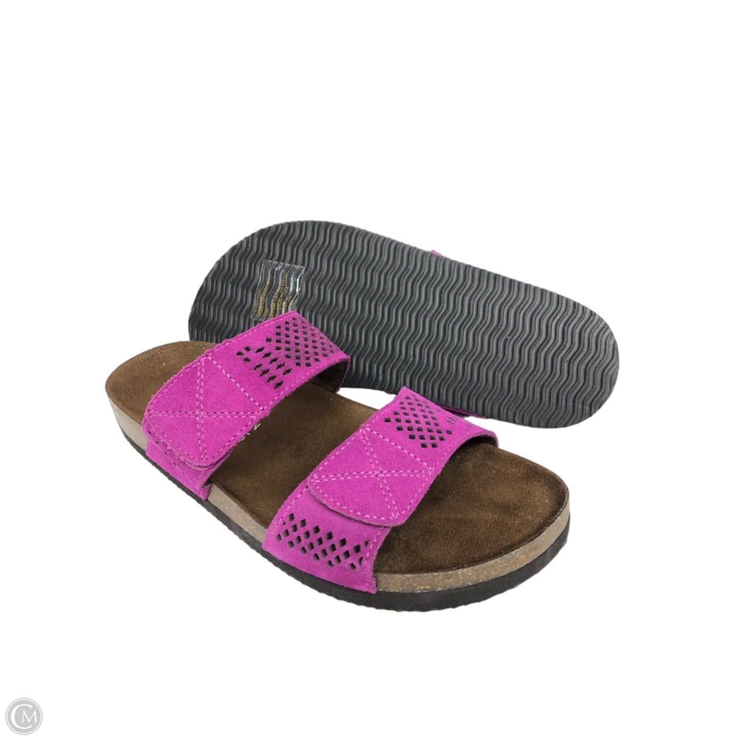 Sandals Flats By White Mountain In Purple, Size: 6