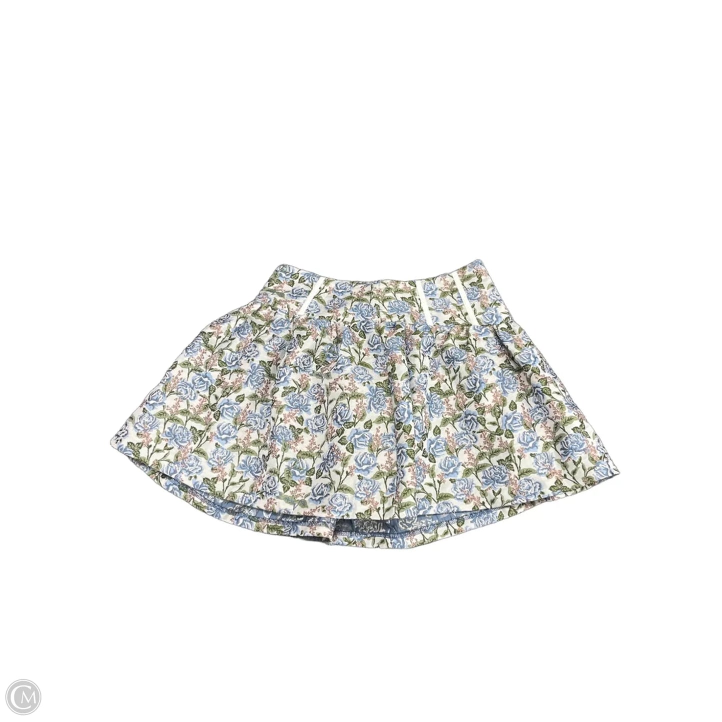 Skirt Mini & Short By Cme In Floral Print, Size: M