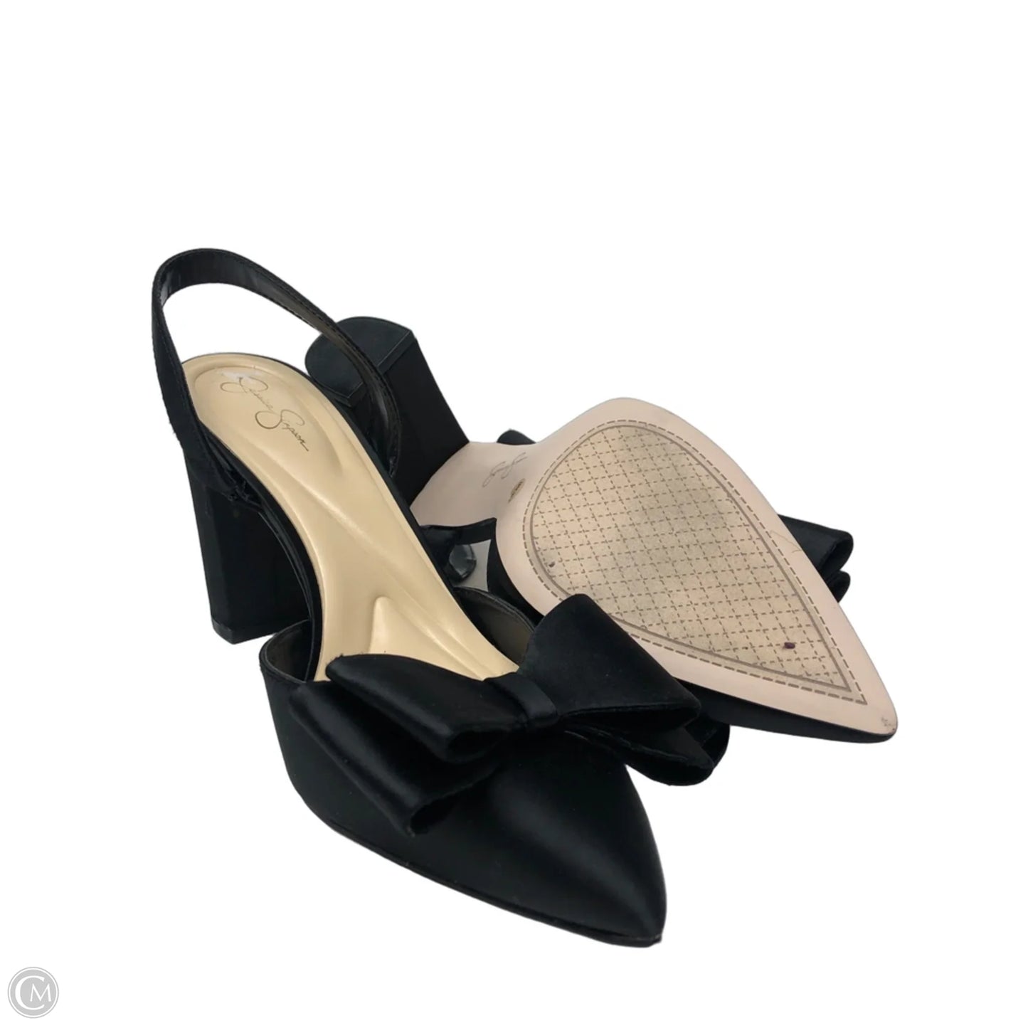 Shoes Heels Block By Jessica Simpson In Black, Size: 10