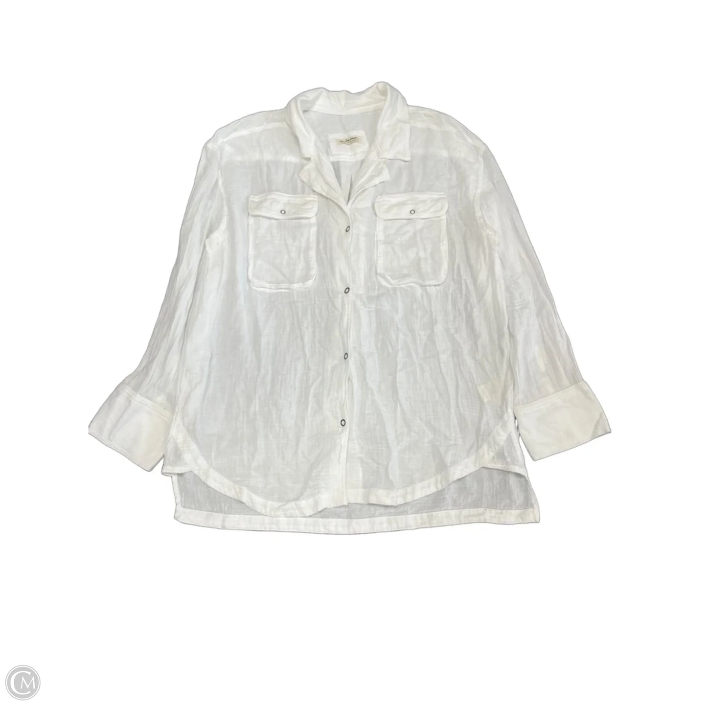 Tunic Long Sleeve By We The Free In White, Size: Xl